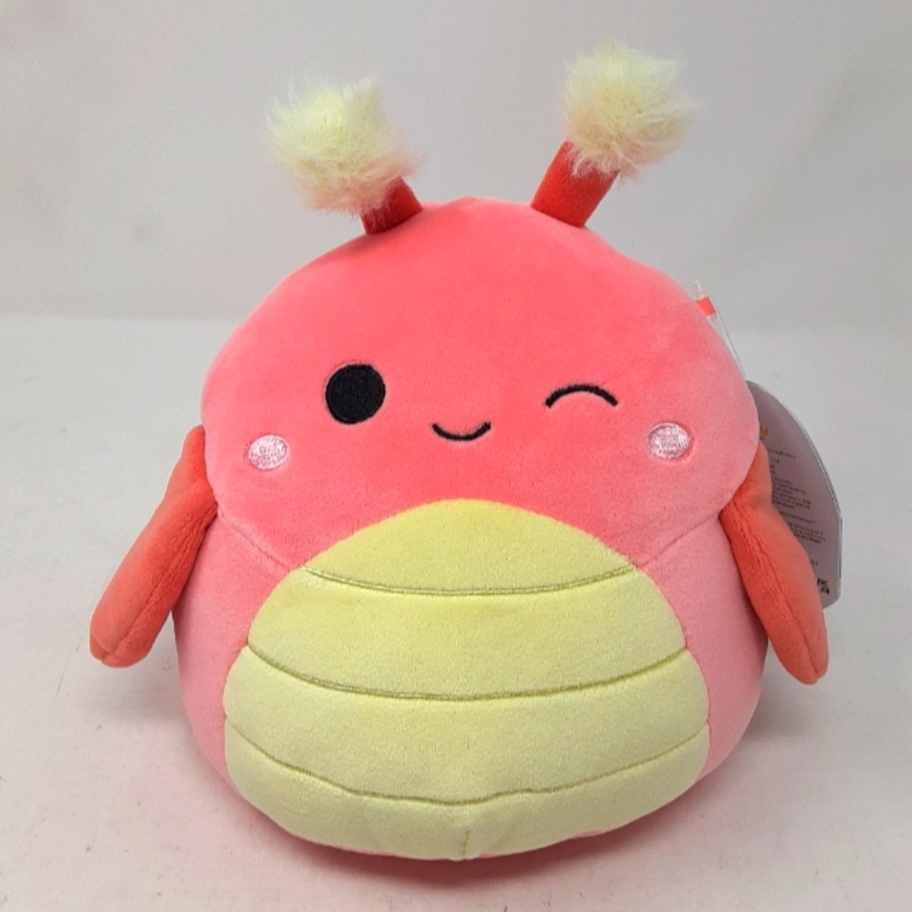 7 in squishmallow Shane the Grasshopper. NWT Rare silver tag.